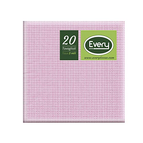 Every Papiertischdecke, Mehrfarbig, klein, 20 Stück von EVERY