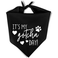 Gotcha Day Hundehalstuch - Geburtstags-Hundehalstuch It's My Bandana Hund Hundeadoptionstag Hunde Geburtstagsgeschenk von EveryJaye