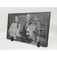 Schiefertafel Mit Fotogravur | Verschiedene Größen Verfügbar von EverybodysLaser
