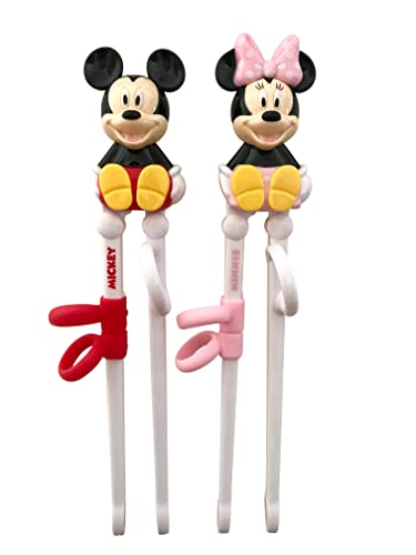Mickey & Minnie Essstäbchen für Rechtshänder Kinder Kinder 2 Paar von Everyday Delights