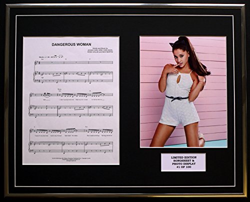 Ariana Grande/Liegebogen und Foto, Limitierte Auflage, Motiv Gefährliche Frau von Everythingcollectible