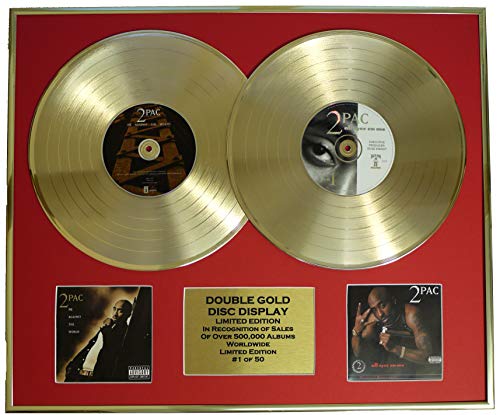 EC 2PAC /Zweifache Goldene Schallplatte Display/Limitierte Edition/COA/ME Against The World & All Eyez ON ME EC 2PAC /Zweifache Goldene Schallplatte Display/Limitierte Edition/COA/ME Against The World & All Eyez ON ME von Everythingcollectible