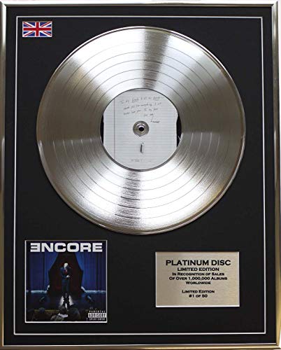 EMINEM/Limitierte Edition Platin Schallplatte/ENCORE von Everythingcollectible