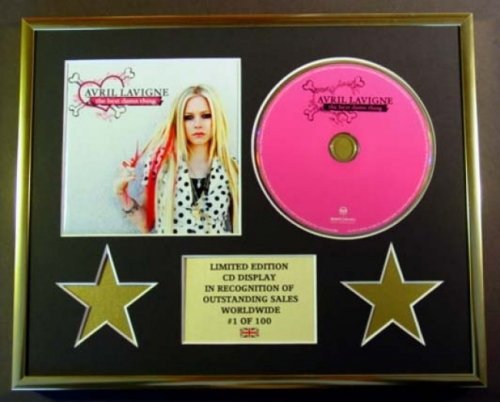 Everythingcollectible Avril Lavigne/CD-Darstellung/Limitierte Edition/COA/The Best Damn Thing von Everythingcollectible