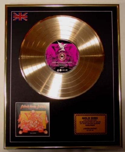 Everythingcollectible Black Sabbath Goldene Schallplatte Record Limitierte Edition/Sabbath Bloody Sabbath von Everythingcollectible