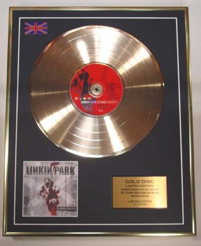 Linkin Park/CD Gold Disc Record Limited Edition/Hybrid Theory von Everythingcollectible