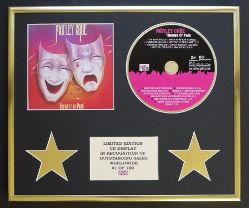 MOTLEY CRUE/CD-Darstellung/Limitierte Edition/THEATRE OF PAIN von Everythingcollectible