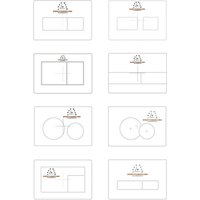 Befliesbare Drückerplatte Ihre Fliese Drückersystem Wc von EverythingflushDE