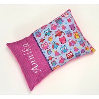Namenskissen Baby Mädchen"Eule Pink Lila" Kissen Mit Name, Kuschelkissen, Geschenk Zur Geburt, Mädchen Namenskissen Baby Mädchen"Eule Pink Lila" Kissen Mit Name, Kuschelkissen, Geschenk Zur Geburt, Mädchen von EvesDesign1