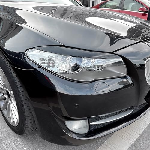 EviKoo Auto-Scheinwerfer-Augenbrauen, kompatibel mit BMW 5 Series F10 F11 2011-2014, Scheinwerfer-Augenbrauen,A-Gloss Black EviKoo Auto-Scheinwerfer-Augenbrauen, kompatibel mit BMW 5 Series F10 F11 2011-2014, Scheinwerfer-Augenbrauen,A-Gloss Black von EviKoo