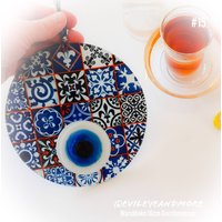 Nazarboncuk, Nazar-Amulett, Mati, Wanddeko, Wandbehang, #15 von Evileyeandmore