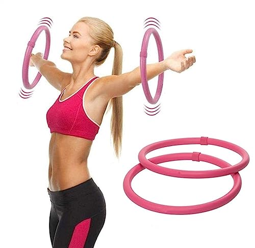 Evimstil Arm Hoop Reifen für Arme, Mini Hula Hoop Set mit Schaumstoffüberzug, 2-teilig, trainiert Arm-und Nackenmuskulatur, je 300g Evimstil Arm Hoop Reifen für Arme, Mini Hula Hoop Set mit Schaumstoffüberzug, 2-teilig, trainiert Arm-und Nackenmuskulatur, je 300g von Evimstil