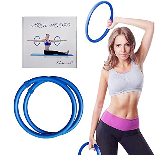 Evimstil Arm Hoops, Upgrade Mini Hula Hoop Set Mit Schaumstoffüberzug, 2-teilig, Innendurchmesser 28.5cm, Je 0,3kg Evimstil Arm Hoops, Upgrade Mini Hula Hoop Set Mit Schaumstoffüberzug, 2-teilig, Innendurchmesser 28.5cm, Je 0,3kg von Evimstil