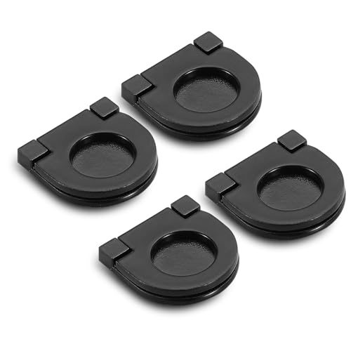 Evionlin 2 Stück 3,5 cm schwarzer bündiger Ziehgriff schwarz unsichtbarer Klappgriff Schubladengriff matt poliert verdeckte Installation versenkte Möbelgriffe Schranktür Zugringgriffe mit Schrauben Evionlin 2 Stück 3,5 cm schwarzer bündiger Ziehgriff schwarz unsichtbarer Klappgriff Schubladengriff matt poliert verdeckte Installation versenkte Möbelgriffe Schranktür Zugringgriffe mit Schrauben von Evionlin