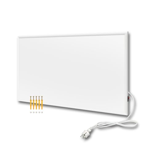 EVOKOR Infrarotheizung 320W, Infrarot Heizung Heizplatte Heizkörper Heizpaneel, Infarotheizkoerper Wandmontage mit Überhitzungsschutz, Wandheizung Elektrisch, Elektroheizung Energiesparend-820*420mm EVOKOR Infrarotheizung 320W, Infrarot Heizung Heizplatte Heizkörper Heizpaneel, Infarotheizkoerper Wandmontage mit Überhitzungsschutz, Wandheizung Elektrisch, Elektroheizung Energiesparend-820*420mm von Evokor