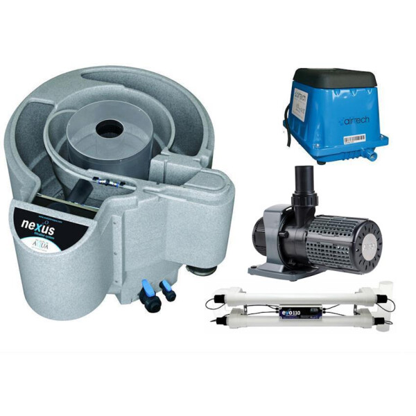 Nexus Eazy Set Plus 320 gepumpt inkl. Pumpe und UVC Nexus Eazy Set Plus 320 gepumpt inkl. Pumpe und UVC von Evolution Aqua