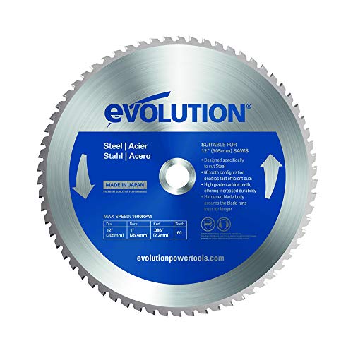 Evolution Power Tools 10BLADEST Schneidsägeblatt, Stahl, 25,4 x 52 Zähne, Blau Evolution Power Tools 10BLADEST Schneidsägeblatt, Stahl, 25,4 x 52 Zähne, Blau von Evolution Power Tools