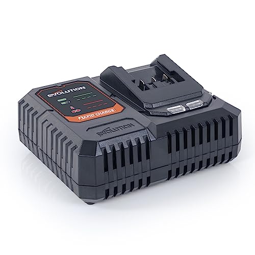 Evolution Power Tools Einzelladegerät für Lithium-Ionen-Akkus von Evolution Power Tools
