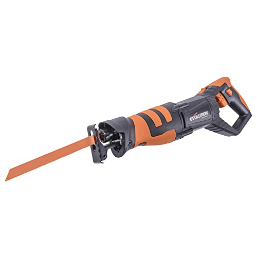 Evolution Power Tools R230RCP Säbelsäge, Mehrzwecksägen, 180° drehbarer Handgriff von Evolution