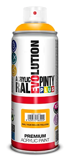 EVOLUTION PINTY P. Acrylfarbe 591, 400 ml - Gelb von Evolution Shirtz