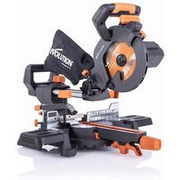 EVOLUTION R185SMS PLUS Mehrzweck-Gehrungssäge mit Führungen und einem 185-mm-Sägeblatt EVOLUTION R185SMS PLUS Mehrzweck-Gehrungssäge mit Führungen und einem 185-mm-Sägeblatt von Evolution