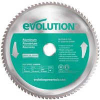 Evolution 230 mm / 80 Zähne TCT Widia-Säge zum Schneiden von Aluminium Evolution 230 mm / 80 Zähne TCT Widia-Säge zum Schneiden von Aluminium von Evolution