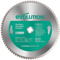 Evolution 355 mm / 80 t TCT Widia-Säge zum Schneiden von Aluminium von Evolution