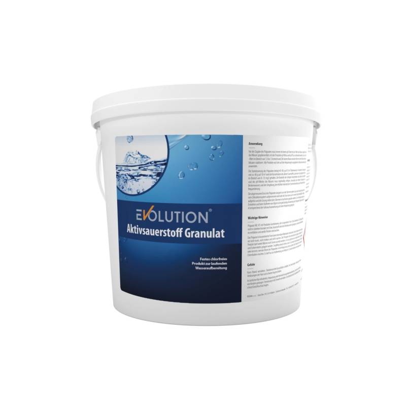 Evolution Aktivsauerstoff Granulat 5 kg Chlorfreie Desinfektion Schwimmbad Pool von Evolution