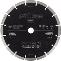 Evolution D230SEG-CS 230 mm segmentierte Diamantklinge zum Schneiden von Baumaterialien von Evolution