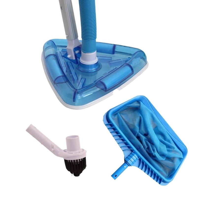Evolution Eckbürste mit Schlauchanschluss Pool Reinigung Schwimmbad Bodensauger von Evolution