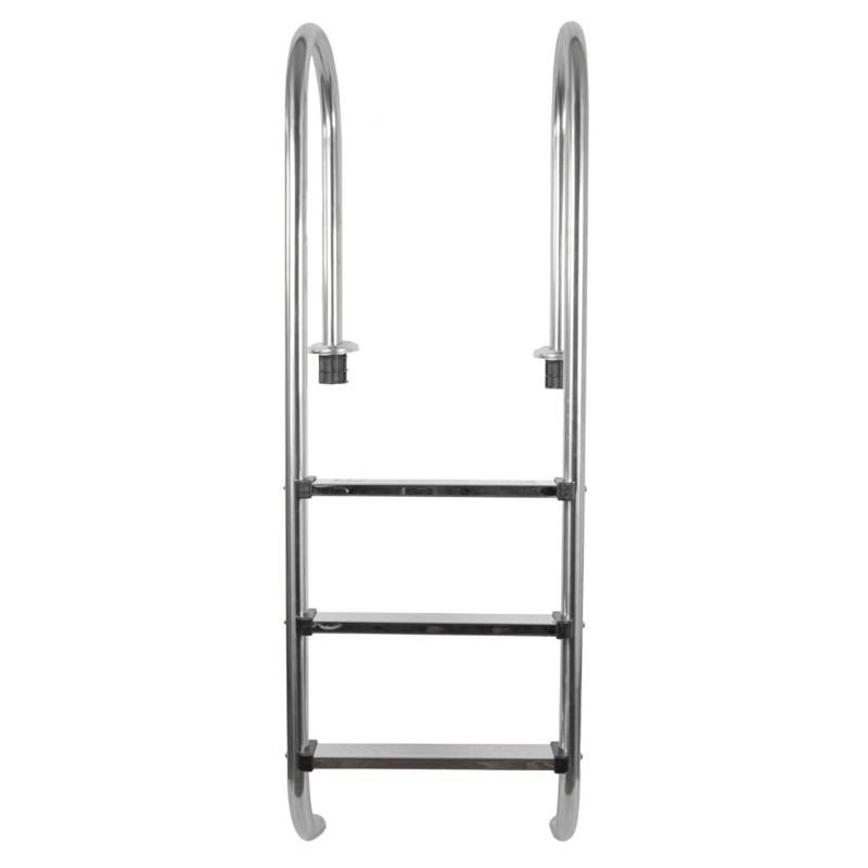 Evolution Einbauleiter 3E eng 3-stufig V2A Edelstahl Pool Handlauf von Evolution