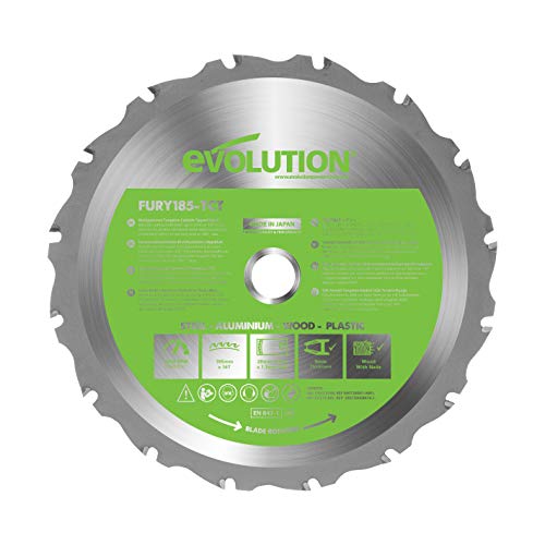 Evolution FURY Multifunktions-Sägeblatt 185 mm von Evolution Power Tools