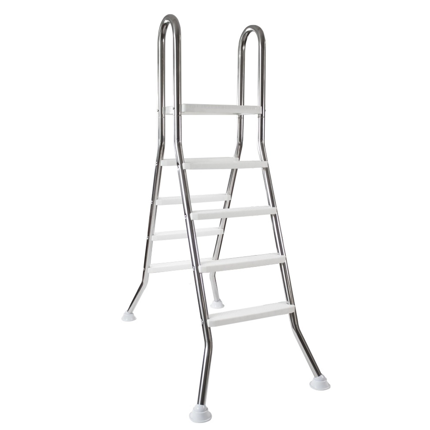 Evolution Hochbeckenleiter V2A Edelstahl 2x 4 Stufen mit Plattform Kunststoff Evolution Hochbeckenleiter V2A Edelstahl 2x 4 Stufen mit Plattform Kunststoff von Evolution