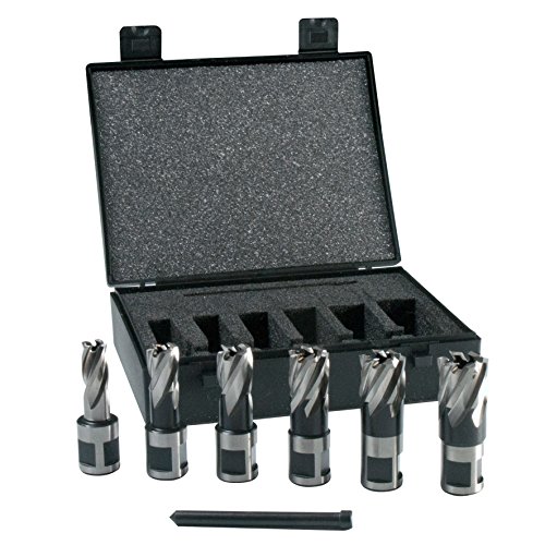 Evolution Langserienfräser Magnetbohrer-Set, 50 mm (6 Stück) von Evolution Power Tools