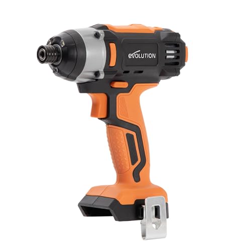 Evolution Power Tools R180IDR-Li Akku-Schlagschrauber Kabellos 18 V Li-Ion EXT, Stufenlose Drehzahlregelung, Akku nicht im Lieferumfang inbegriffen von Evolution Power Tools