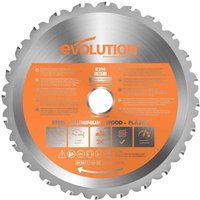 Evolution RAGE 210 mm / 24 Zähne TCT Mehrzweck-Widia-Gehrungssäge Evolution RAGE 210 mm / 24 Zähne TCT Mehrzweck-Widia-Gehrungssäge von Evolution