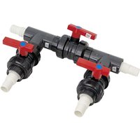 Bypass Pool mit Schlauchanschluss d 32/38mm fertig geklebt Wärmepumpe Zufuhr pvc von Evolution