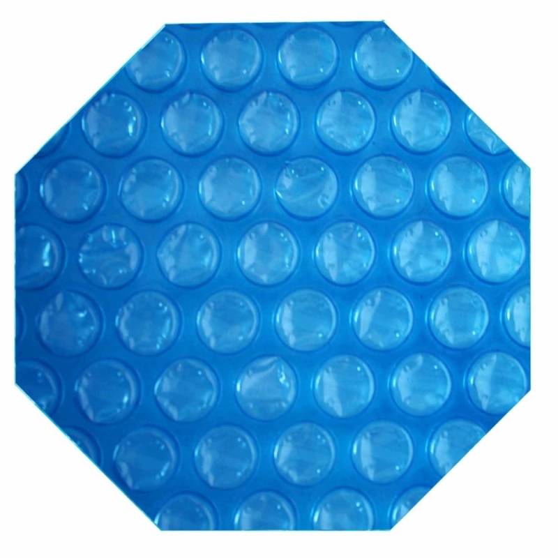 Evolution Solarplane Achteck 350cm Light-blue 400µm Erwärmung Solarfolie Pool von Evolution
