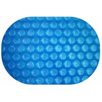 Evolution - Solarplane Light Blue 200 µm Oval 625 x 366 cm Erwärmung Solarfolie Bestway Pool von Evolution