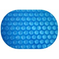 Evolution - Solarplane Light Blue 200 µm Oval 630 x 360 cm Erwärmung Solarfolie Pool von Evolution