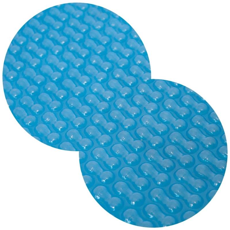 Evolution Solarplane Light Blue 400 µm GeoBubble Achtform 500x770cm Erwärmung Folie von Evolution