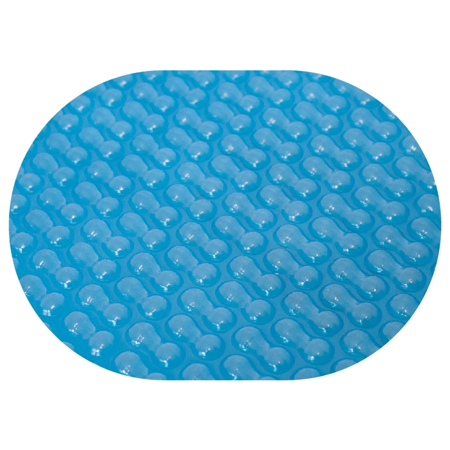 Evolution Solarplane Light Blue 400 µm GeoBubble Oval 750x350cm Erwärmung Solarfolie von Evolution