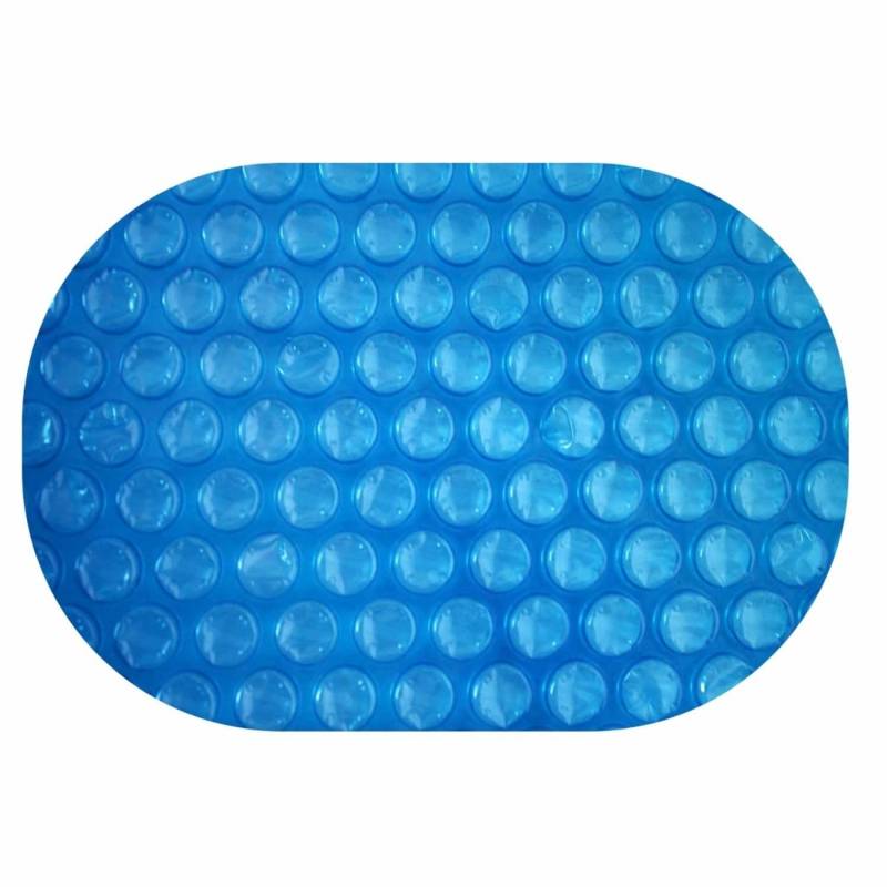 Evolution Solarplane Oval 525x320cm Light-blue 200µm Erwärmung Solarfolie Pool von Evolution