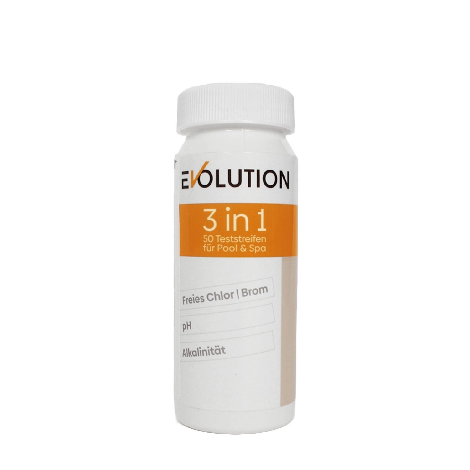 Evolution Teststreifen Chlor pH Alkalinität 50 Stück Schwimmbad Pool Messwert Evolution Teststreifen Chlor pH Alkalinität 50 Stück Schwimmbad Pool Messwert von Evolution