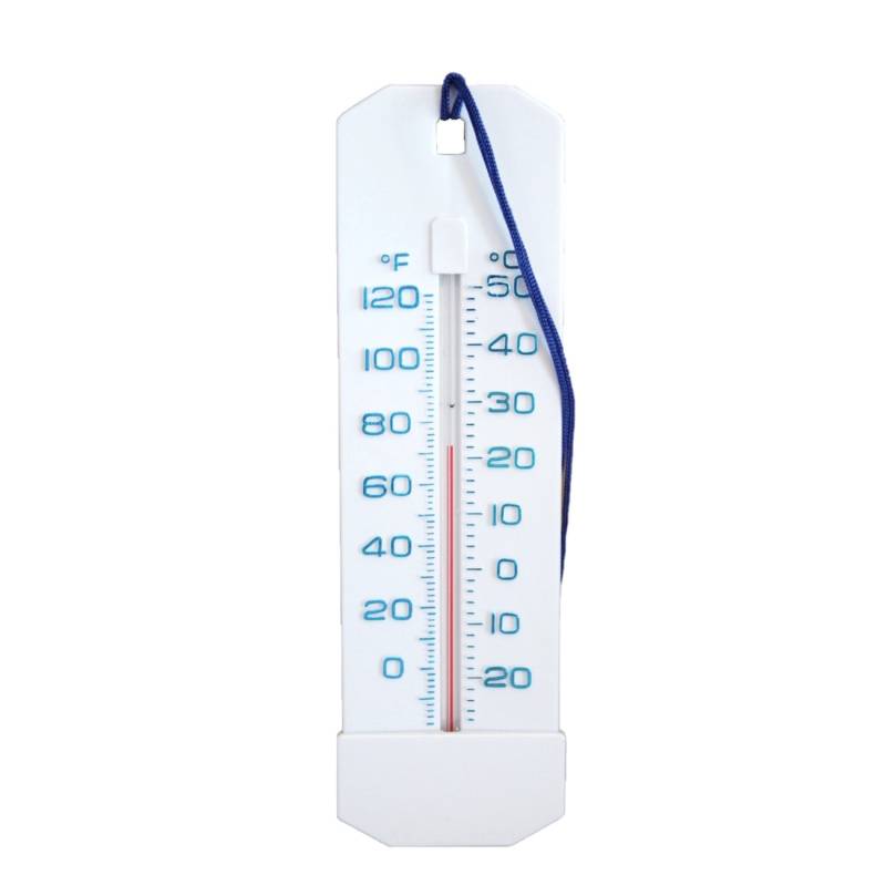 Evolution Thermometer Jumbo 26 cm Weiß Schnur Temperatur Messung °C & °F Pool Schwimmbad von Evolution