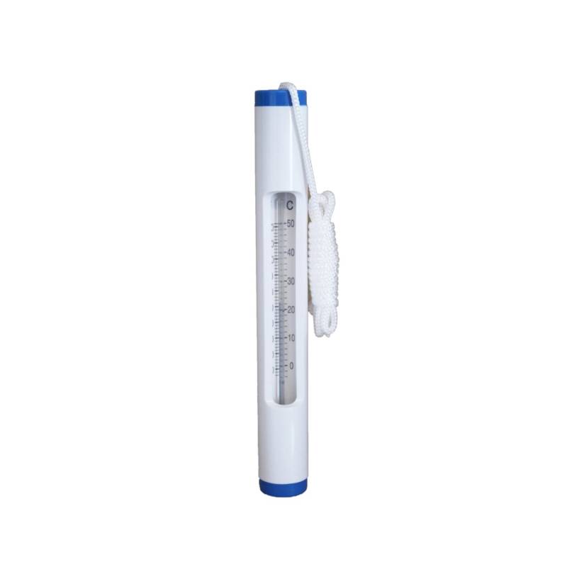 Evolution Thermometer Weiß 25 cm mit Schnur Temperatur Messung °C & °F Pool Schwimmbad von Evolution