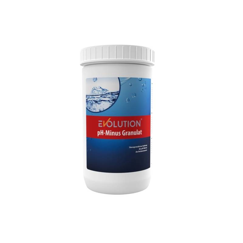 Evolution pH-Minus Granulat 1,5 kg Senkung pH-Wert Wasserpflege Pool Schwimmbad von Evolution