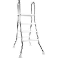 Evolution - Hochbeckenleiter V2A Edelstahl 2x 3 Stufen mit Plattform Kunststoff Evolution - Hochbeckenleiter V2A Edelstahl 2x 3 Stufen mit Plattform Kunststoff von Evolution