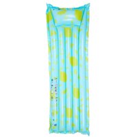 Evolution - Pool Matratze Lemon 177 cm pvc blau gelb 80kg Traglast Luft Spaß Baden Kinder von Evolution