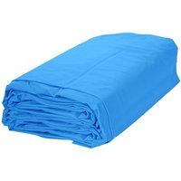 Poolfolie Rund Blau 420x120cm 0,8mm Einhängebiese Austauschfolie Innenhülle von Evolution